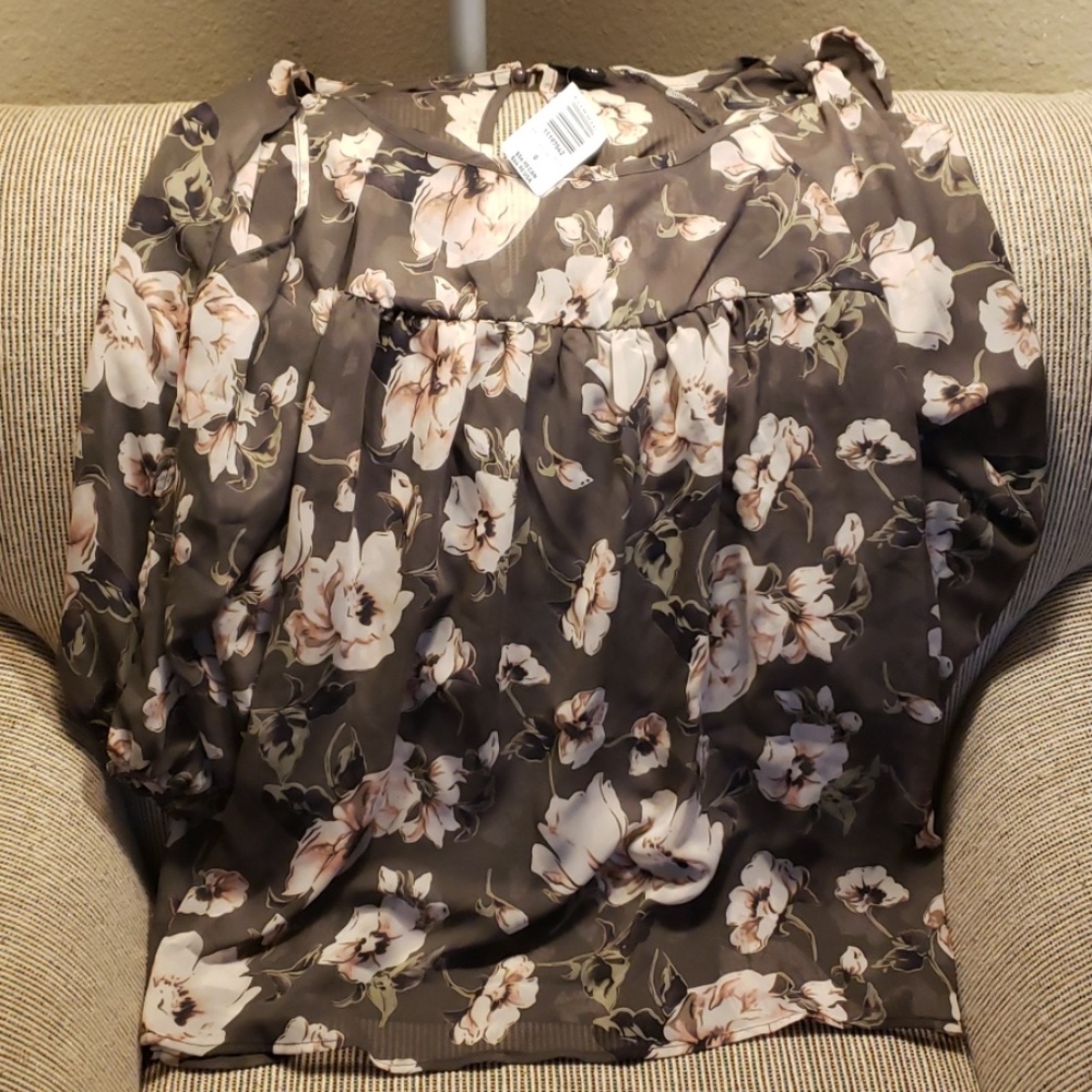 Torrid sheer cold shoulder top